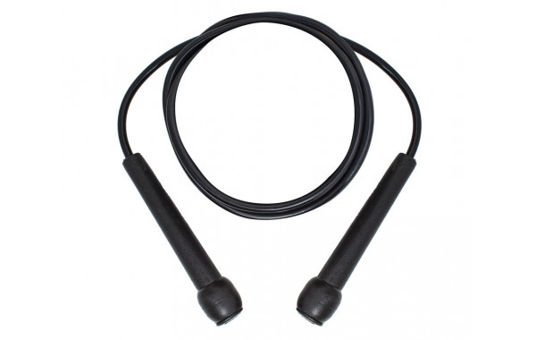 Скакалка Adidas Jump Rope Plastic Handle черная adiJRW05 600_380