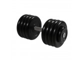 Гантель Профи с вращающейся ручкой, 43,5 кг MB Barbell MB-FdbM-B43,5