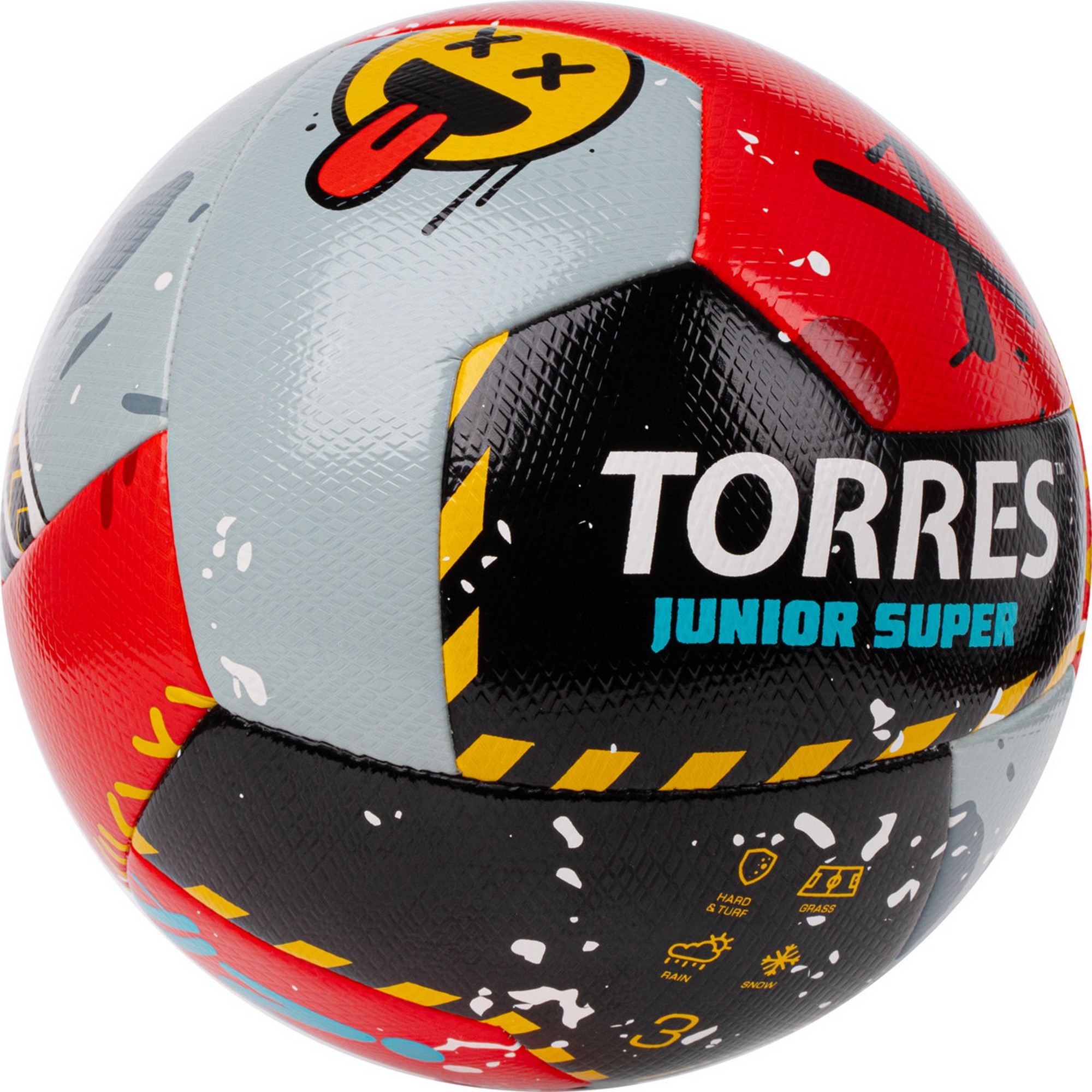 Мяч футбольный Torres Junior-3 Super F323303 р.3 2000_2000