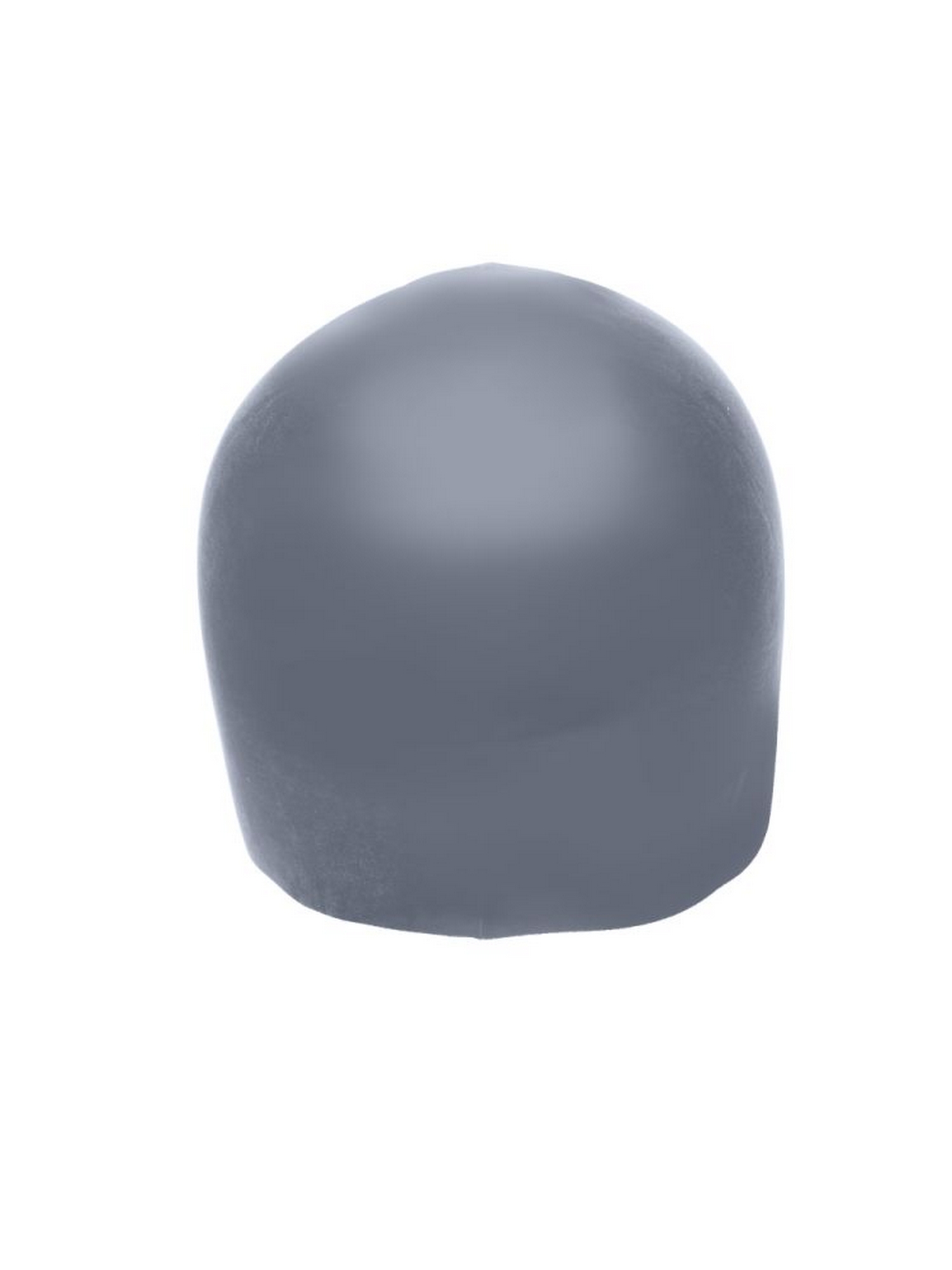 Шапочка для плавания Atemi kids silicone cap Asphalt grey KSC1GY серый 1500_2000