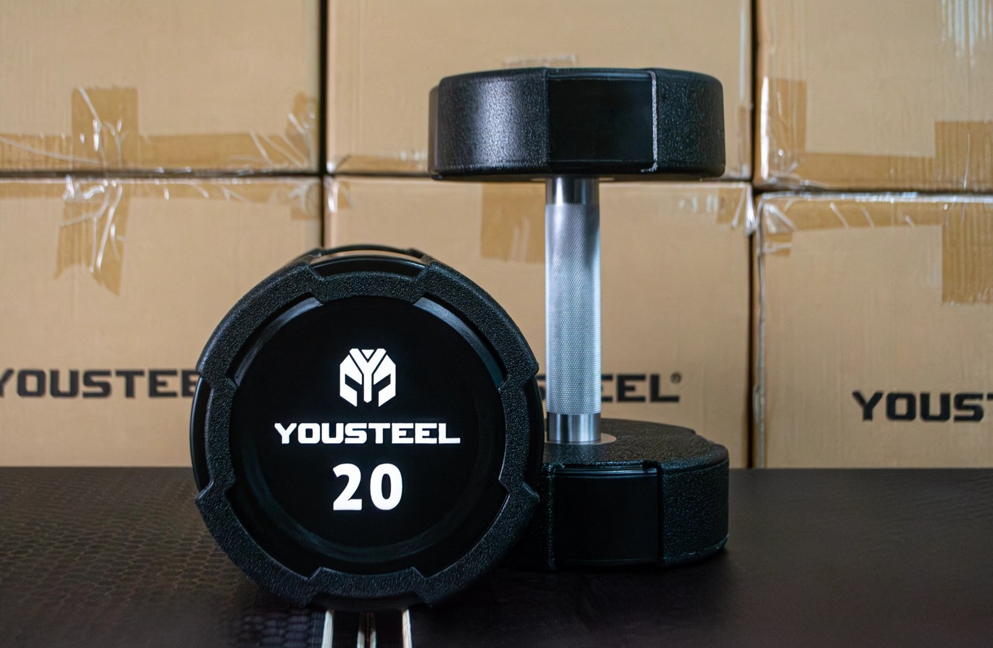 Гантель EVO 20кг полиуретановая YouSteel 2000_1307