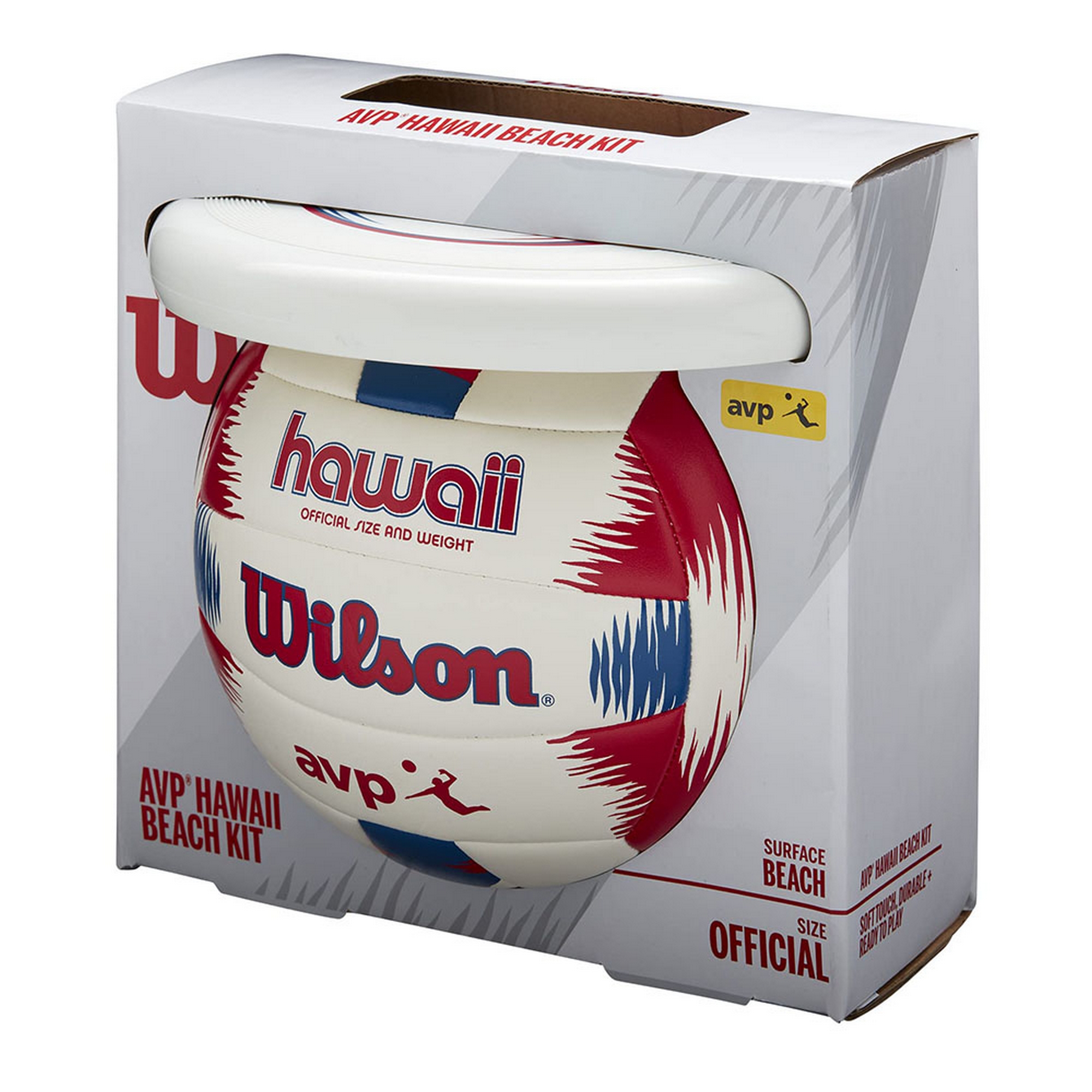 Набор мяч и фрисби Wilson Hawaii AVP WTH80219KIT 2000_2000