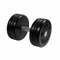 Гантель классик MB Barbell с вращающейся ручкой 27 кг MB-FdbEM-B27 120_120